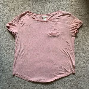 H&M Pink Basic Tee